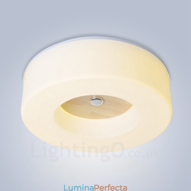 Plafoniere moderne, contemporane, în stil nordic, cu abajur din acril