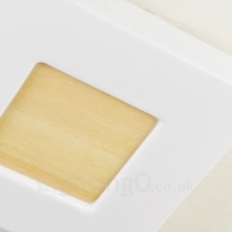 Plafoniere moderne, contemporane, cu montaj încastrat, cu abajur acrilic