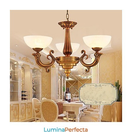 Candelabru cu lampă din marmură în stil chinezesc Candelabru cu lampă complet din cupru Candelabru cu lampă din marmură în stil chinezesc Candelabru cu lampă complet din cupru