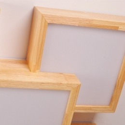 6 Plafoniere moderne, contemporane, nordice, cu montare încastrabilă, cu abajur acrilic