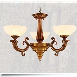 Candelabru cu lampă din marmură în stil chinezesc Candelabru cu lampă complet din cupru