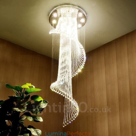 15 lumini moderne de cristal suspendat de plafon candelabru de interior lămpi de iluminat cu becuri 15 lumini moderne de cristal suspendat de plafon candelabru de interior lămpi de iluminat cu becuri