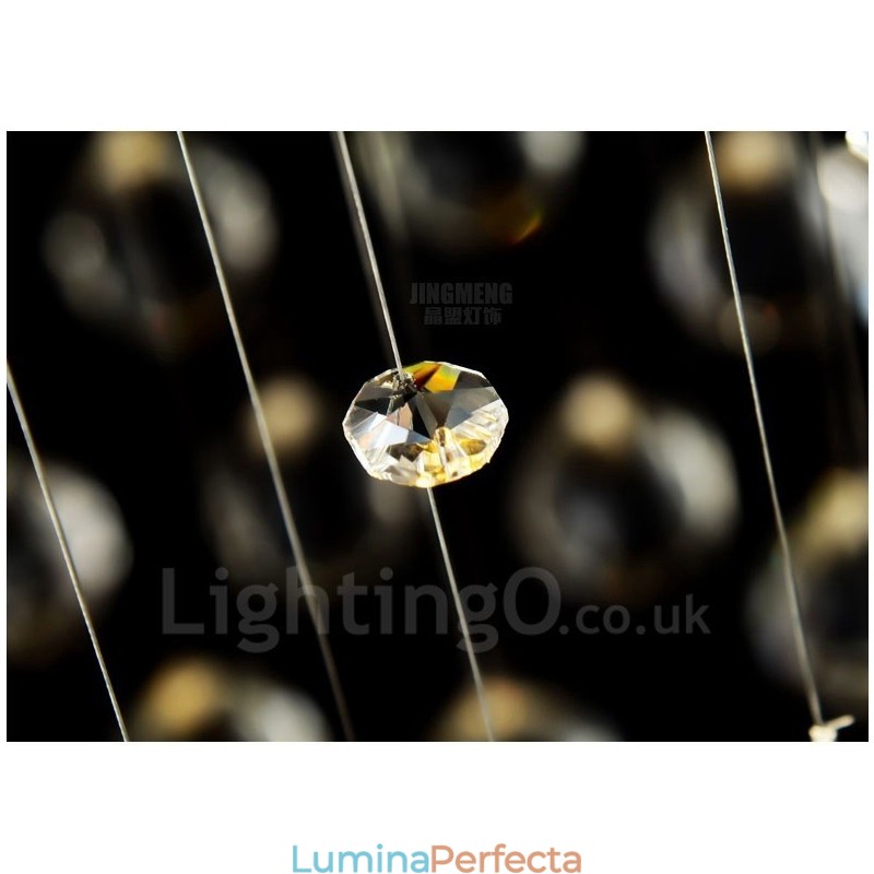 Lumină suspendată de tavan modern din cristal Candelabru de interior Corpuri de iluminat