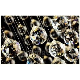 Lumină suspendată de tavan modern din cristal Candelabru de interior Corpuri de iluminat