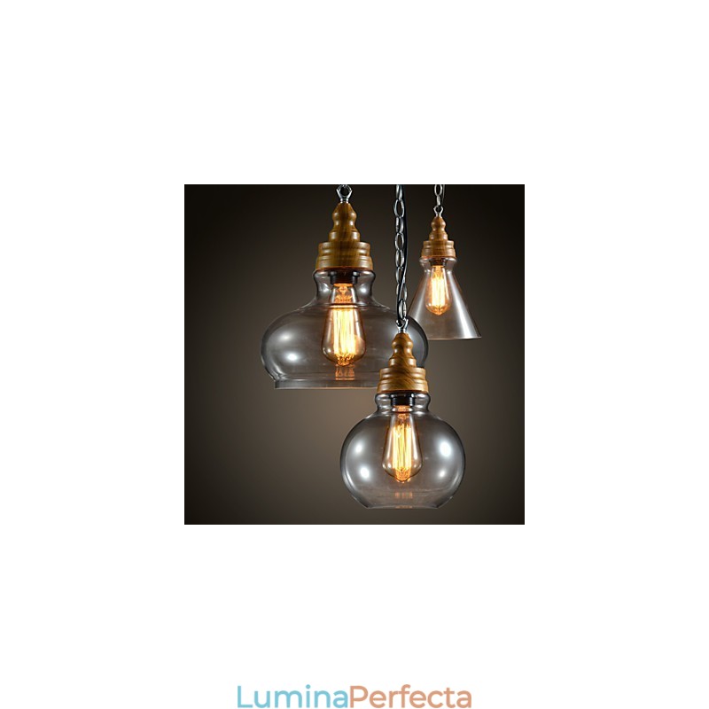 Candelabru din metal cu 3 lumini, modern contemporan, în stil mini