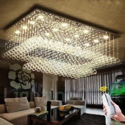 Lumină suspendată de tavan modern din cristal Candelabru de interior Corpuri de iluminat