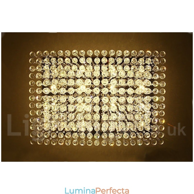 Lumină suspendată de tavan modern din cristal Candelabru de interior Corpuri de iluminat