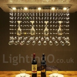 5 lumini moderne cristal de tavan pandantiv de interior candelabru de iluminat lămpi de fixare