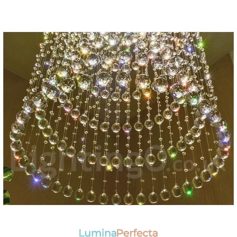 Lumină suspendată de tavan modern din cristal Candelabru de interior Corpuri de iluminat