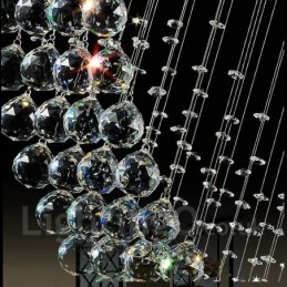 3 Lumini Moderne Cristal Plafon Pendant Lampă Interioară Lumină Lămpi Corpuri