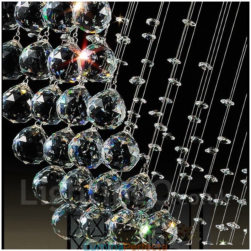 3 Lumini Moderne Cristal Plafon Pendant Lampă Interioară Lumină Lămpi Corpuri