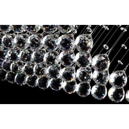 Lungime suplimentară 5 metri Lampă suspendată modernă de tavan din cristal Candelabru de interior Corpuri de iluminat