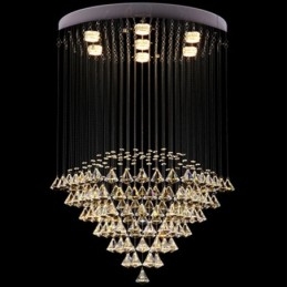 7 lumini moderne cristal de tavan pandantiv candelabru de interior iluminat lămpi Corpuri