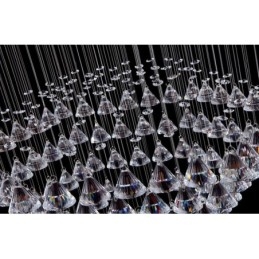 7 lumini moderne cristal de tavan pandantiv candelabru de interior iluminat lămpi Corpuri