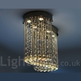 6 lumini moderne cristal de tavan pandantiv candelabru de interior iluminat lămpi Corpuri