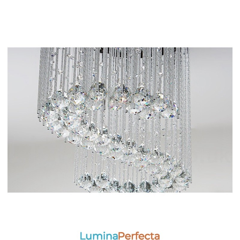 6 lumini moderne cristal de tavan pandantiv candelabru de interior iluminat lămpi Corpuri