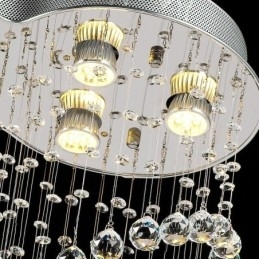 6 lumini moderne cristal de tavan pandantiv candelabru de interior iluminat lămpi Corpuri