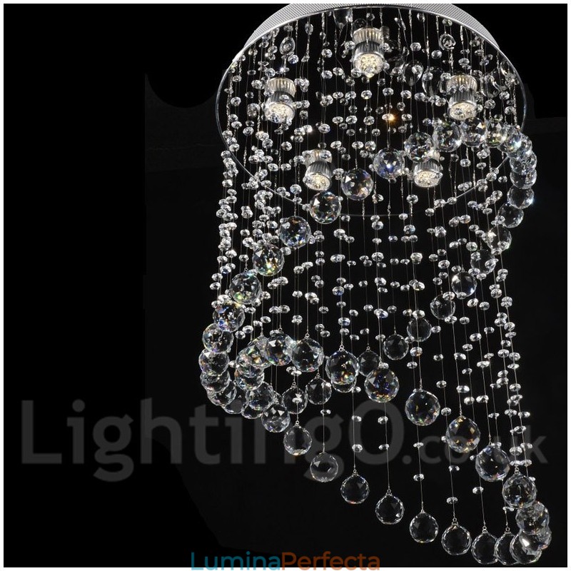 5 lumini moderne cristal de tavan pandantiv candelabru de interior iluminat lămpi Corpuri