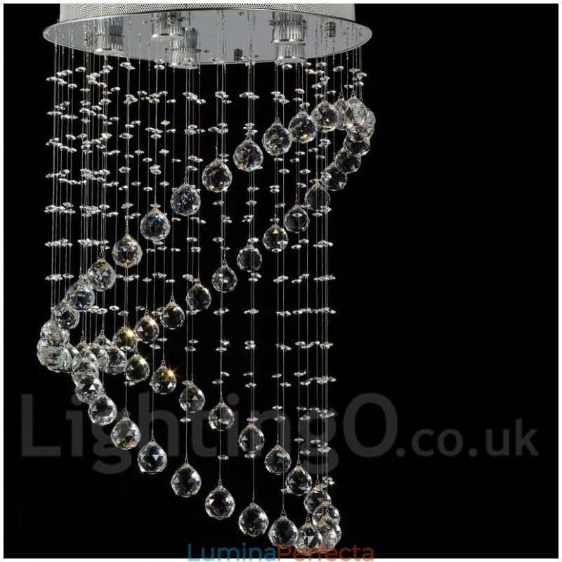 5 lumini moderne cristal de tavan pandantiv candelabru de interior iluminat lămpi Corpuri