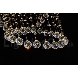 5 lumini moderne cristal de tavan pandantiv candelabru de interior iluminat lămpi Corpuri