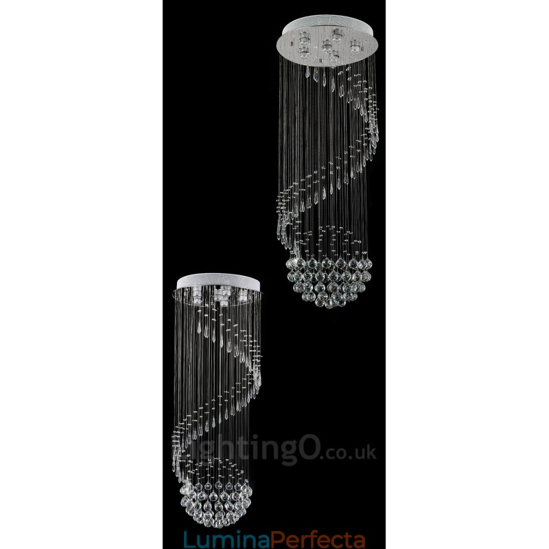 6 lumini moderne cristal de tavan pandantiv candelabru de interior iluminat lămpi Corpuri