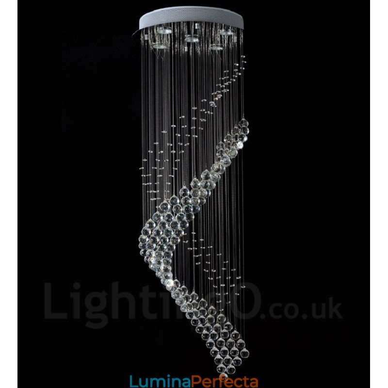 5 lumini moderne cristal de tavan pandantiv candelabru de interior iluminat lămpi Corpuri