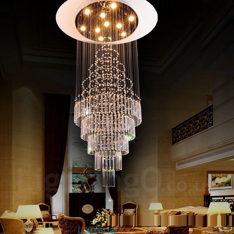 10 lumini moderne cristal de tavan pandantiv candelabru de interior iluminat lămpi de iluminat