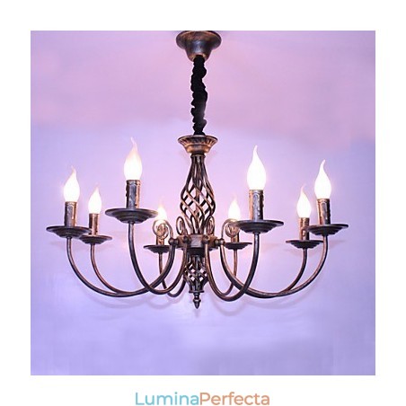 Candelabru din metal al altor designeri retro stil lumânare Candelabru din metal al altor designeri retro stil lumânare