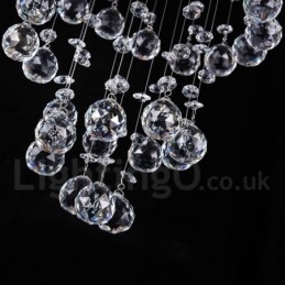 5 lumini modernă cristal suspendat plafon candelabru de interior iluminat lămpi de iluminat