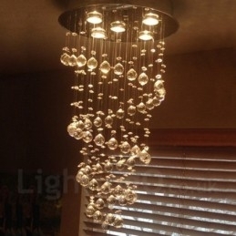 5 lumini modernă cristal suspendat plafon candelabru de interior iluminat lămpi de iluminat