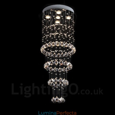 5 lumini moderne cristal de tavan pandantiv candelabru de interior iluminat lămpi Corpuri 5 lumini moderne cristal de tavan pandantiv candelabru de interior iluminat lămpi Corpuri