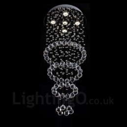5 lumini moderne cristal de tavan pandantiv candelabru de interior iluminat lămpi Corpuri