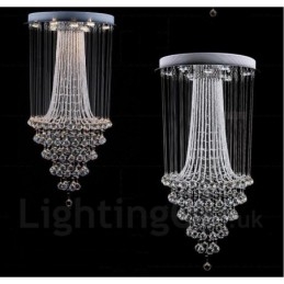 9 lumini moderne cristal de tavan pandantiv candelabru de interior iluminat lămpi Corpuri
