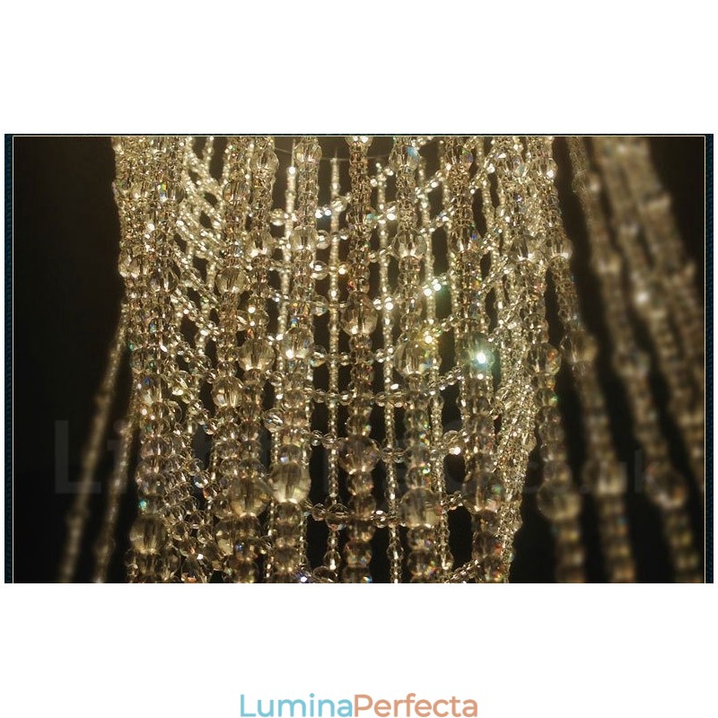 9 lumini moderne cristal de tavan pandantiv de interior candelabru de iluminat lămpi de iluminat