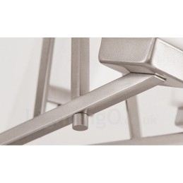 4 lumini crom pandantiv de interior candelabru modern pentru casă de iluminat suspendat lămpi cu abajururi de sticlă