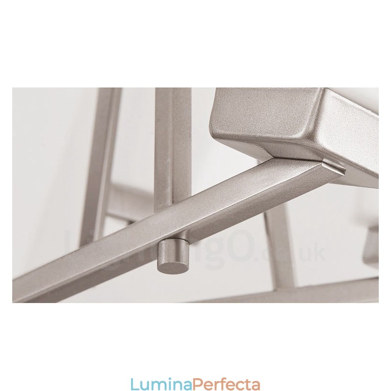 4 lumini crom pandantiv de interior candelabru modern pentru casă de iluminat suspendat lămpi cu abajururi de sticlă