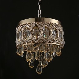 Candelabru din Cristal Champagne Romantic Aur