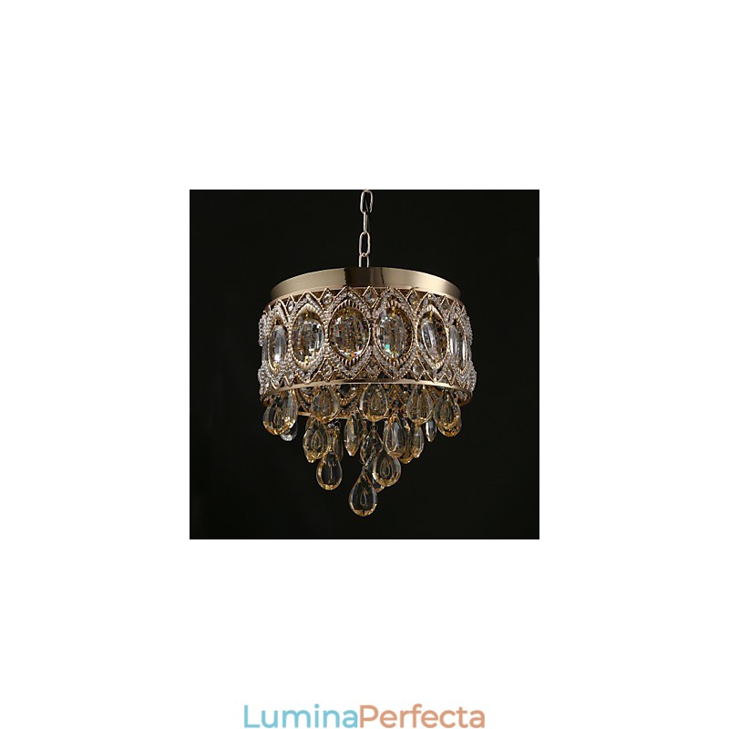 Candelabru din Cristal Champagne Romantic Aur