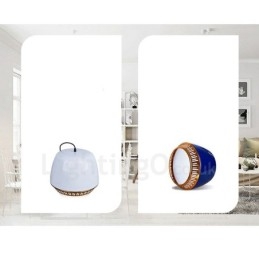 Lampă suspendată modernă și contemporană cu 1 lumină, cu nuanță negru, alb, roșu, albastru