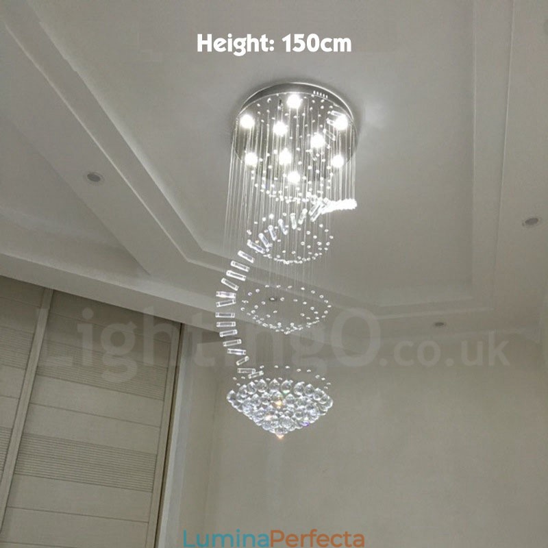 9 Lumini Modern K9 Crystal Plafon pandantiv Candelabru de interior Iluminat Lămpi Corpuri