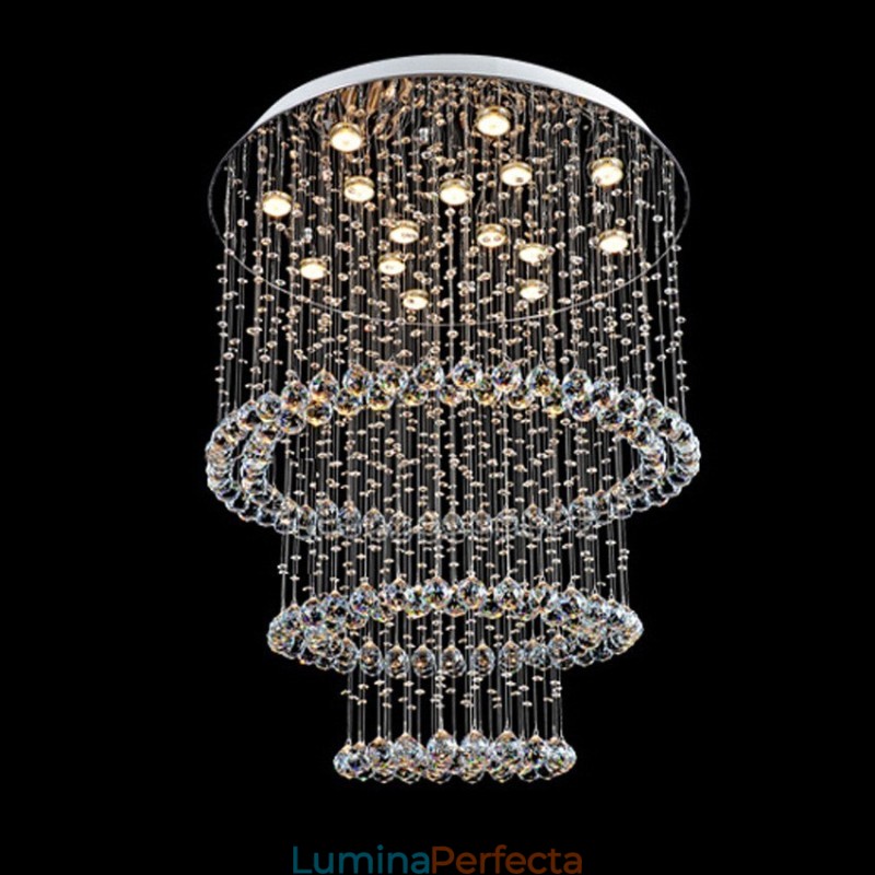 15 Lumini Modern K9 Crystal Plafon Pendant Lampă Interioară Iluminat Lămpi Corpuri