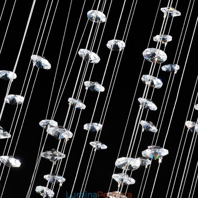 15 Lumini Modern K9 Crystal Plafon Pendant Lampă Interioară Iluminat Lămpi Corpuri