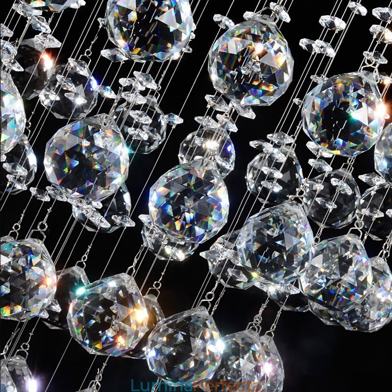 15 Lumini Modern K9 Crystal Plafon Pendant Lampă Interioară Iluminat Lămpi Corpuri