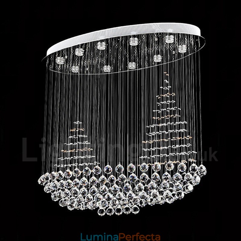 10 Lumini Modern K9 Crystal Plafon Pendant Lampă Interioară Iluminat Lămpi Corpuri