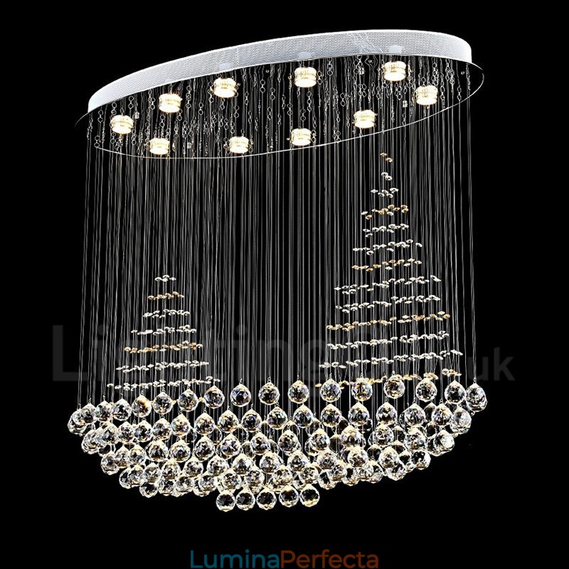 10 Lumini Modern K9 Crystal Plafon Pendant Lampă Interioară Iluminat Lămpi Corpuri