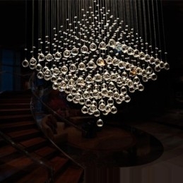 9 Lumini Modern K9 Crystal Plafon pandantiv Candelabru de interior Iluminat Lămpi Corpuri