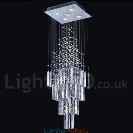 5 Lumini Modern K9 Crystal Plafon Pendant Lampă Interioară Iluminat Lămpi Corpuri 5 Lumini Modern K9 Crystal Plafon Pendant Lampă Interioară Iluminat Lămpi Corpuri