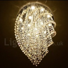 15 Lumini Modern K9 Crystal Plafon Pendant Lampă Interioară Iluminat Lămpi Corpuri