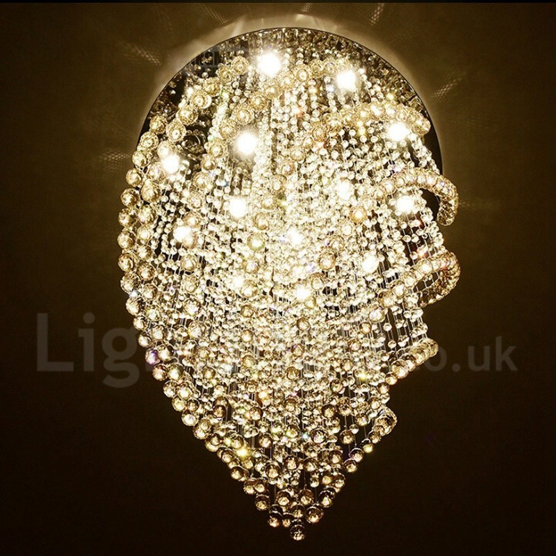 15 Lumini Modern K9 Crystal Plafon Pendant Lampă Interioară Iluminat Lămpi Corpuri
