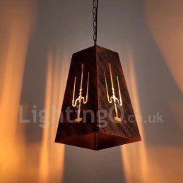 1 Lumină Retro Vintage Pendant Lampă Cafe House Pendant